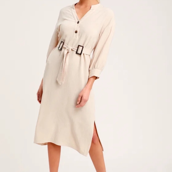 lulus linen dress